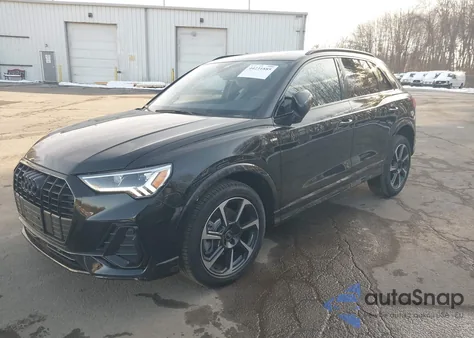 2025 Audi Q3 Premium 45 Tfsi S Line Quattro Tiptronic z USA, uszkodzony, nr VIN WA1EECF35S1108017